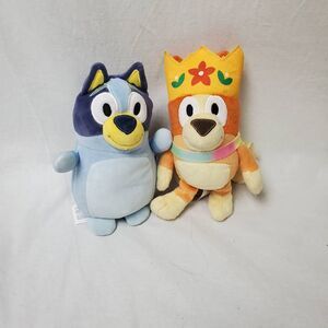 Bluey & Bingo Plush HugMees by Squishmallows Set – Official BBC Studios Licensed